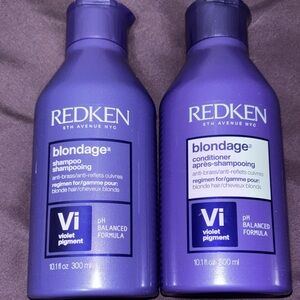 NIB Redken Blondage Shampoo and Conditioner Set - Purple